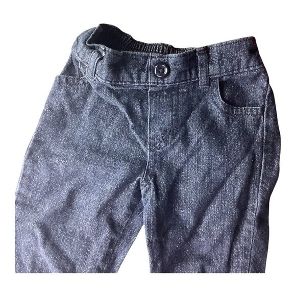 Lot Of 3 Garanimals Multicolor Shirts & Elastic Waist Blue Jeans Baby Girl 18M - Picture 15 of 16